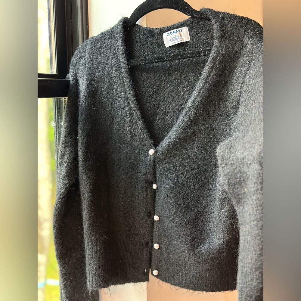 Old Navy Cozy Cardigan Sweater for Women with Pearly Buttons
